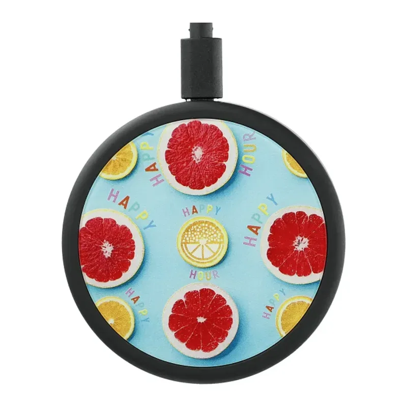Custom Looking Glass Wireless Charging Pad — view 7