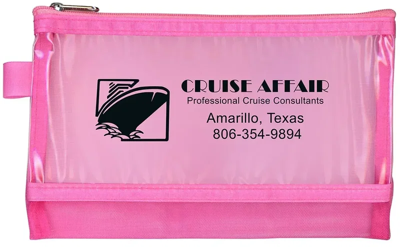 Custom Net Tote Cosmetic Bag — view 5