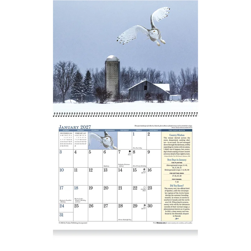 The Old Farmer's Almanac® Country: 2025 Spiral Bound — view 5
