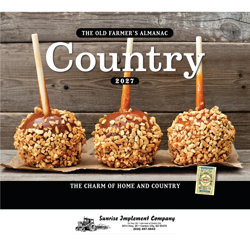 The Old Farmer's Almanac® Country: 2025 Stapled