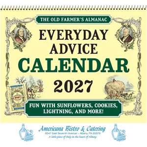 The Old Farmer's Almanac® Everyday Advice: 2025 Spiral Bound