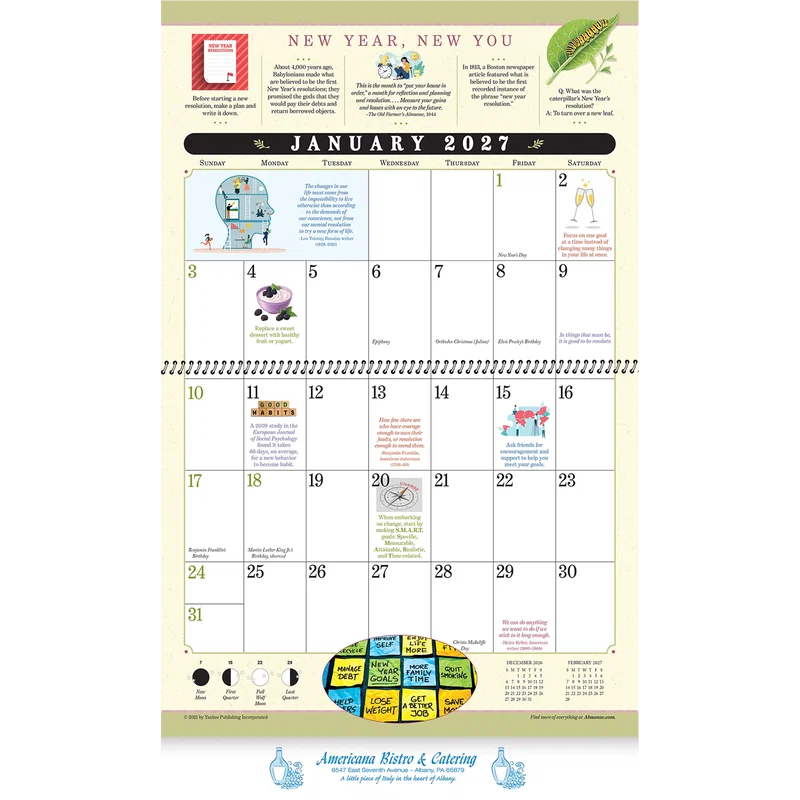 The Old Farmer's Almanac® Everyday Advice: 2025 Spiral Bound — view 2