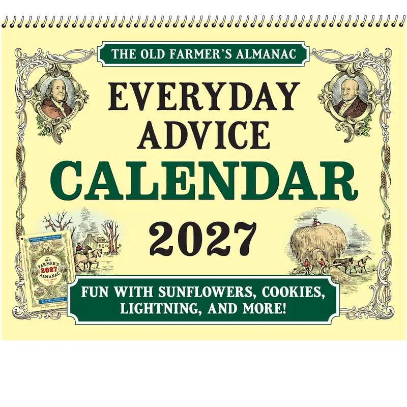 The Old Farmer's Almanac® Everyday Advice: 2025 Spiral Bound — view 4