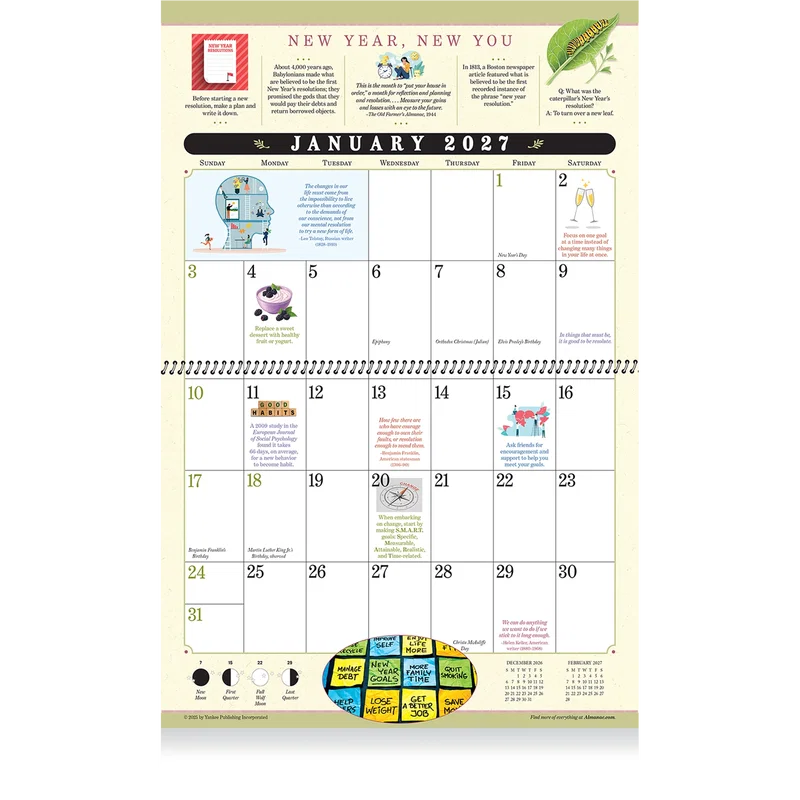 The Old Farmer's Almanac® Everyday Advice: 2025 Spiral Bound — view 5