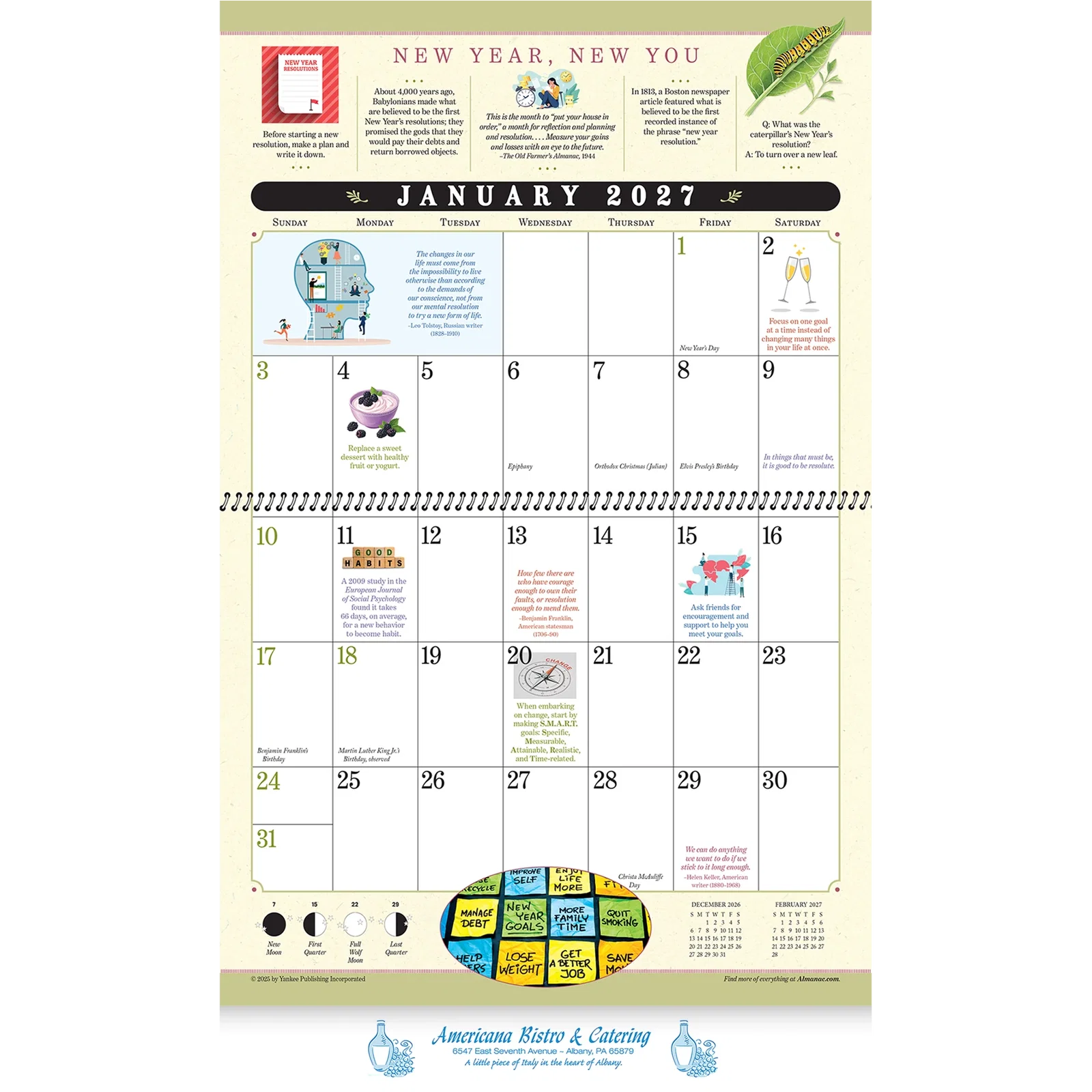 The Old Farmer's Almanac® Everyday Advice: 2025 Spiral Bound — view 2