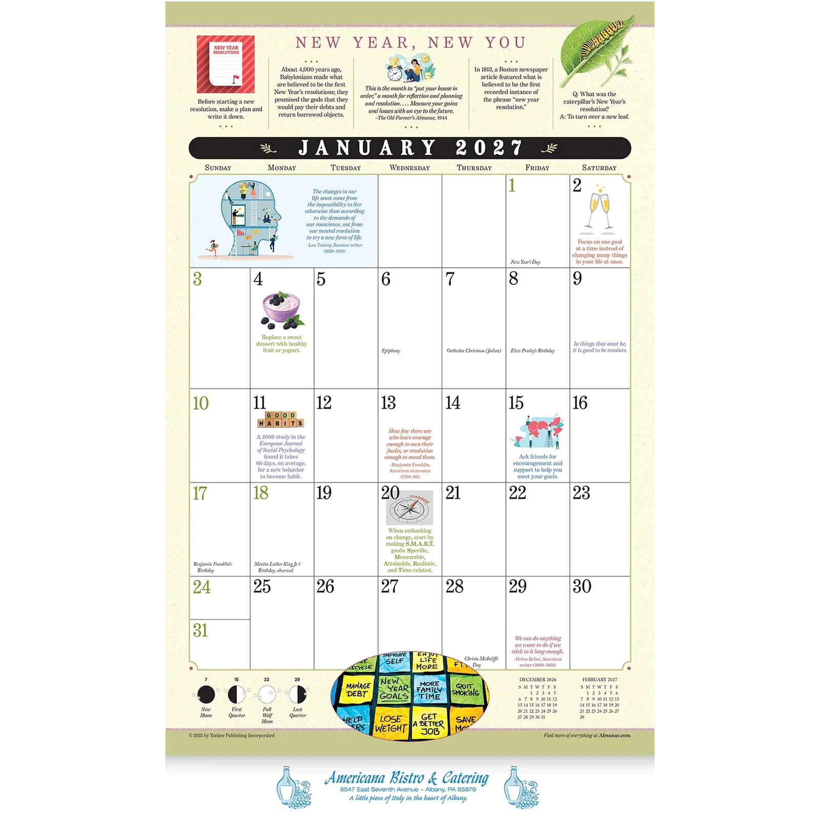 The Old Farmer's Almanac® Everyday Advice: 2025 Stapled — view 2