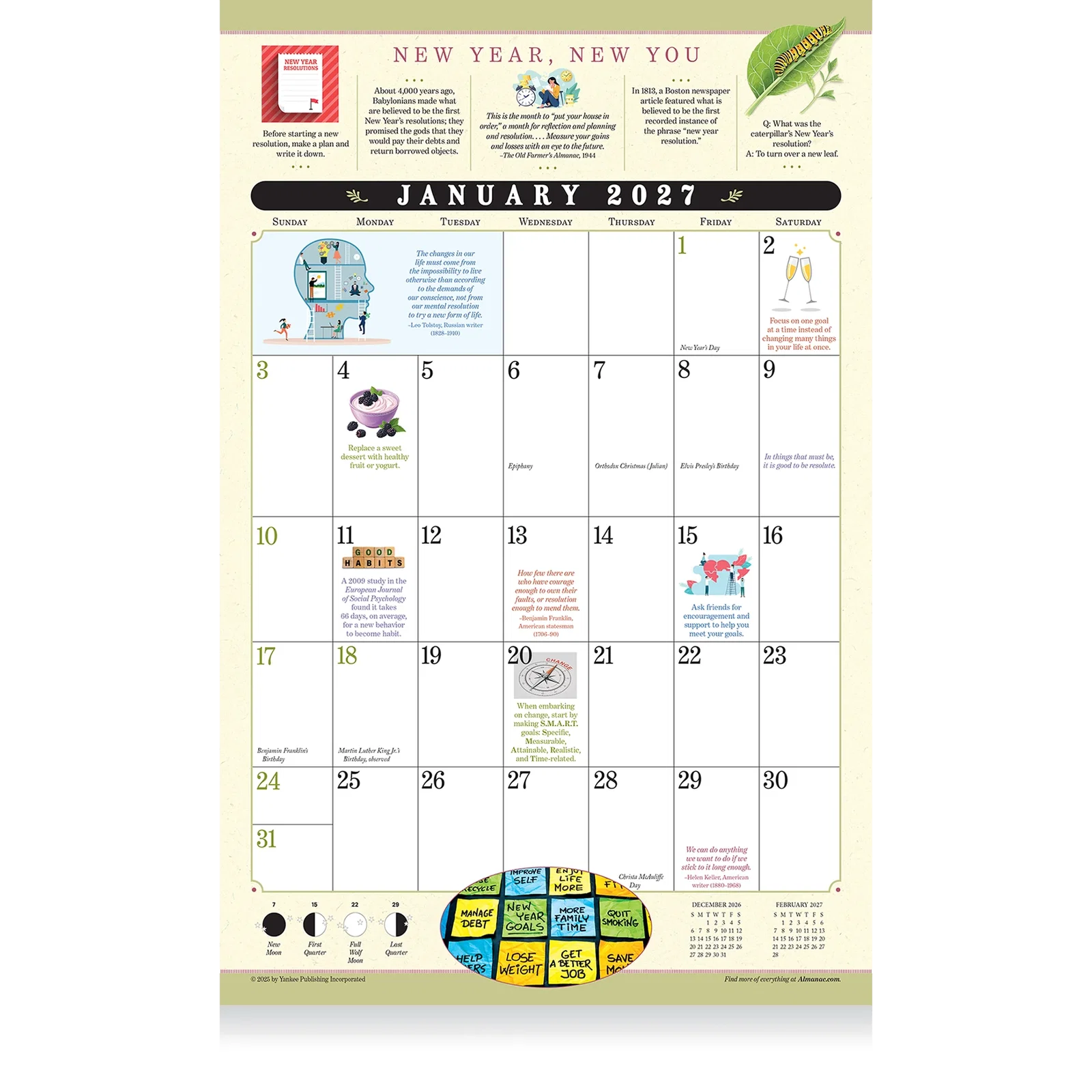 The Old Farmer's Almanac® Everyday Advice: 2025 Stapled — view 5