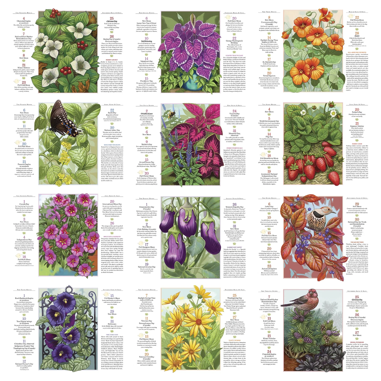 The Old Farmer's Almanac® Gardening: 2025 Spiral Bound — view 3