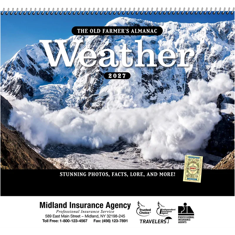 The Old Farmer's Almanac® Weather Watcher's: 2025 Spiral Bound