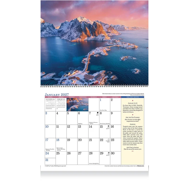 The Old Farmer's Almanac® Weather Watcher's: 2025 Spiral Bound — view 5