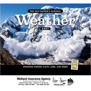 The Old Farmer's Almanac® Weather Watcher's: 2025 Stapled