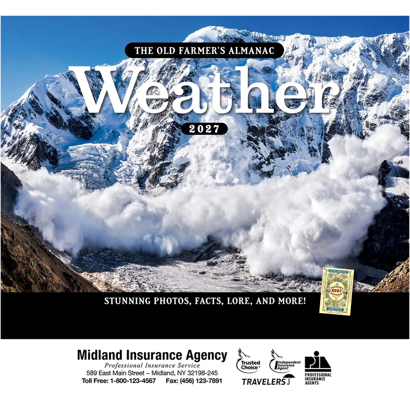 The Old Farmer's Almanac® Weather Watcher's: 2025 Stapled