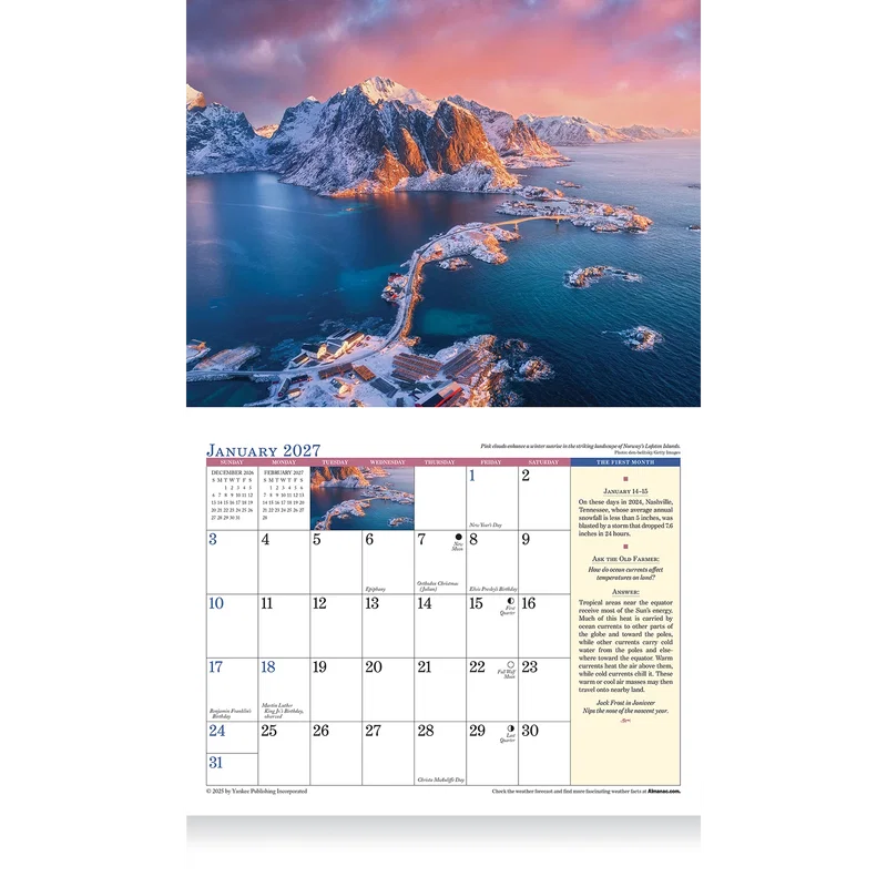 The Old Farmer's Almanac® Weather Watcher's: 2025 Stapled — view 5