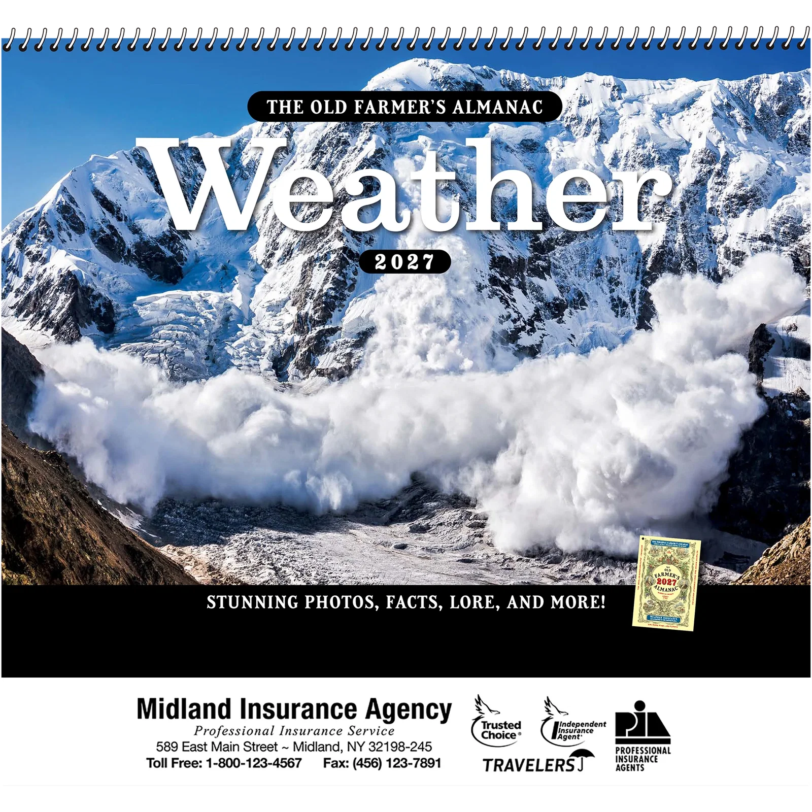 The Old Farmer's Almanac® Weather Watcher's: 2025 Spiral Bound
