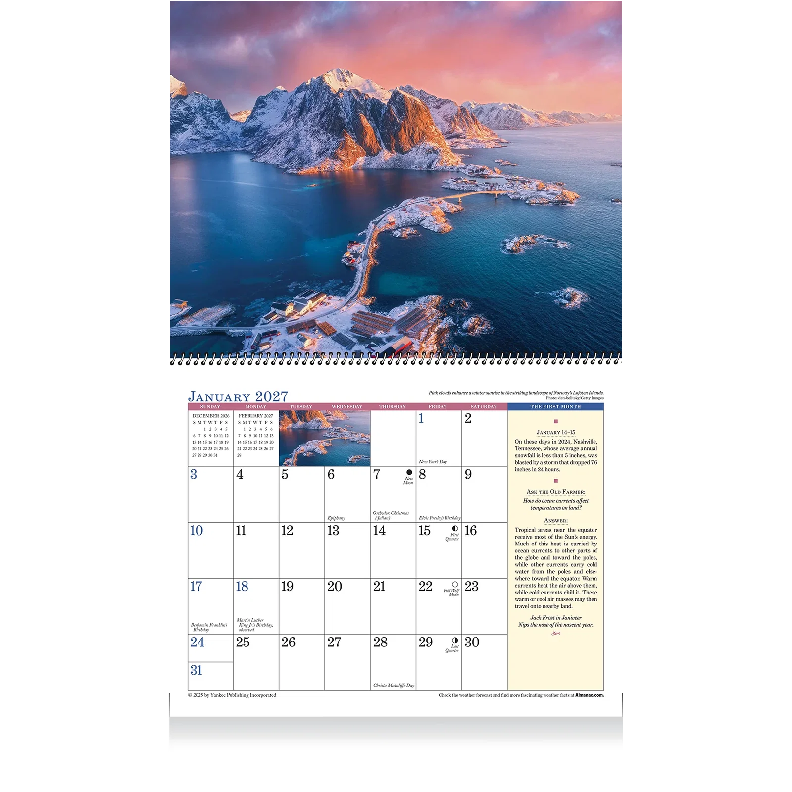 The Old Farmer's Almanac® Weather Watcher's: 2025 Spiral Bound — view 5