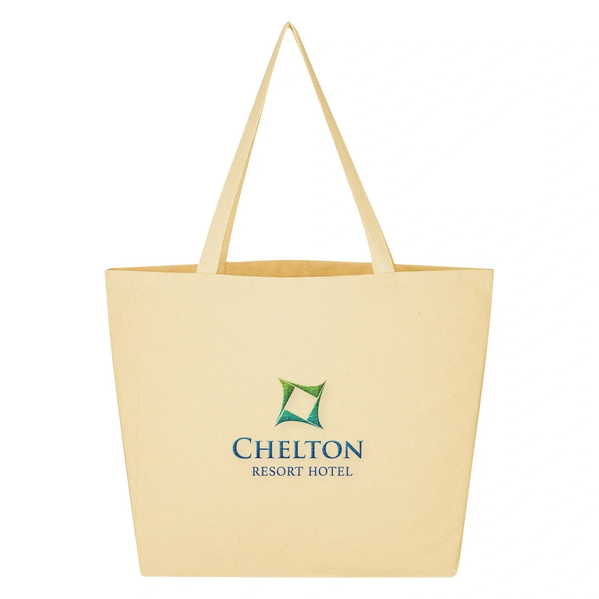 Gusseted base gives the shopper five inches of depth