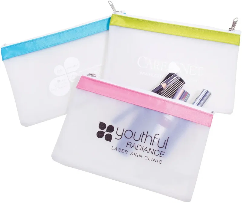 Personalized Pearl Tote Cosmetic Bag — view 2