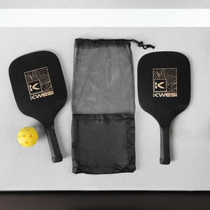 The Pick Up Wood Pickleball Set with Carrying Case