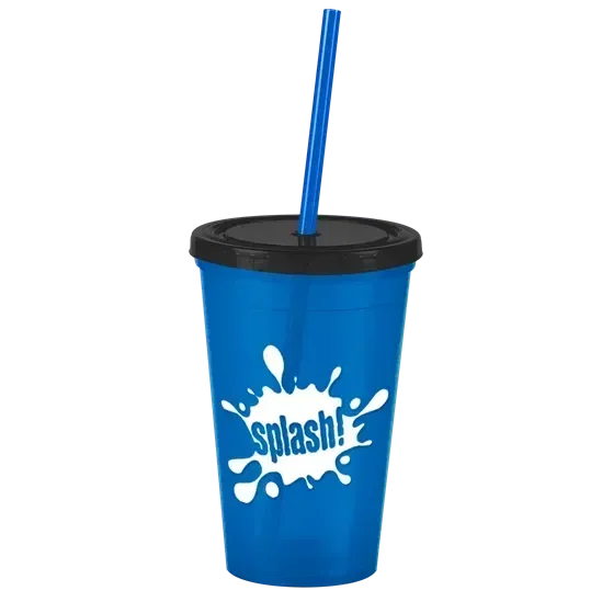 Pioneer Insulated Tumbler with Straw (16 oz.) — view 19