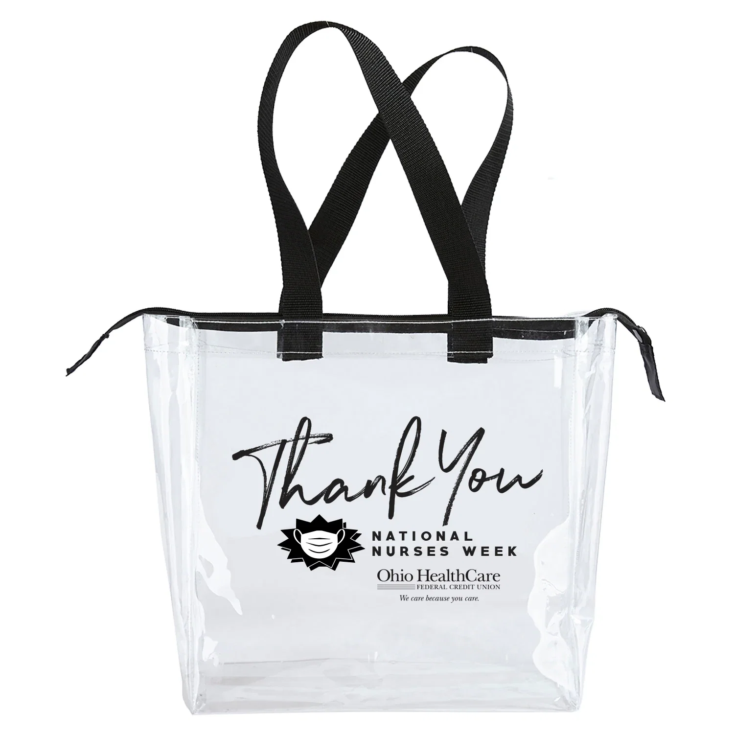 Logo Pro Stadium Tote — Black — view 2