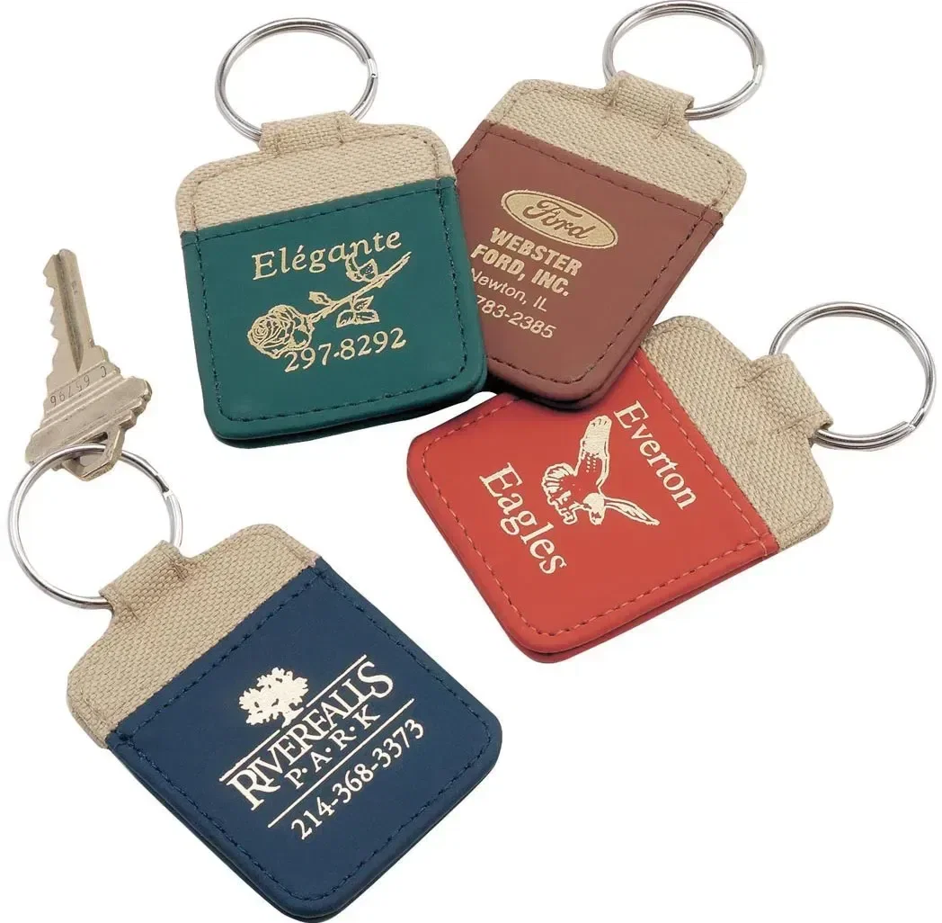 Custom Branded Safari Key Tag — view 2