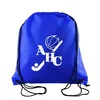 Personalized Sophomore Non-Woven Drawstring Backpack in Blue