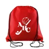 Personalized Sophomore Non-Woven Drawstring Backpack in Red