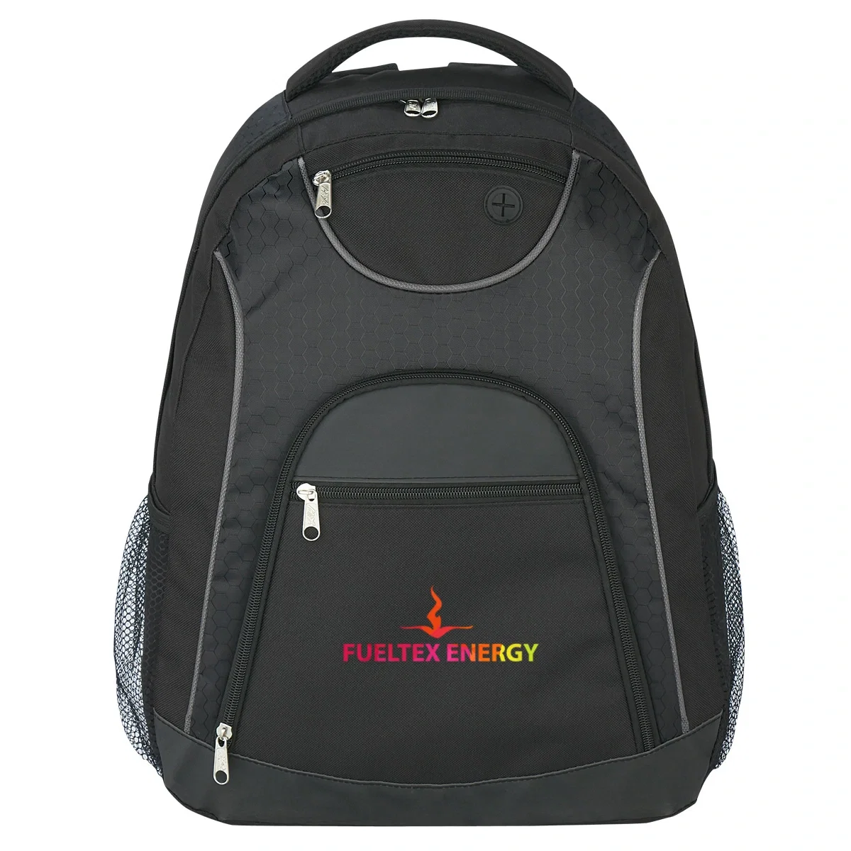 Side profile of the eighteen-inch tall bag