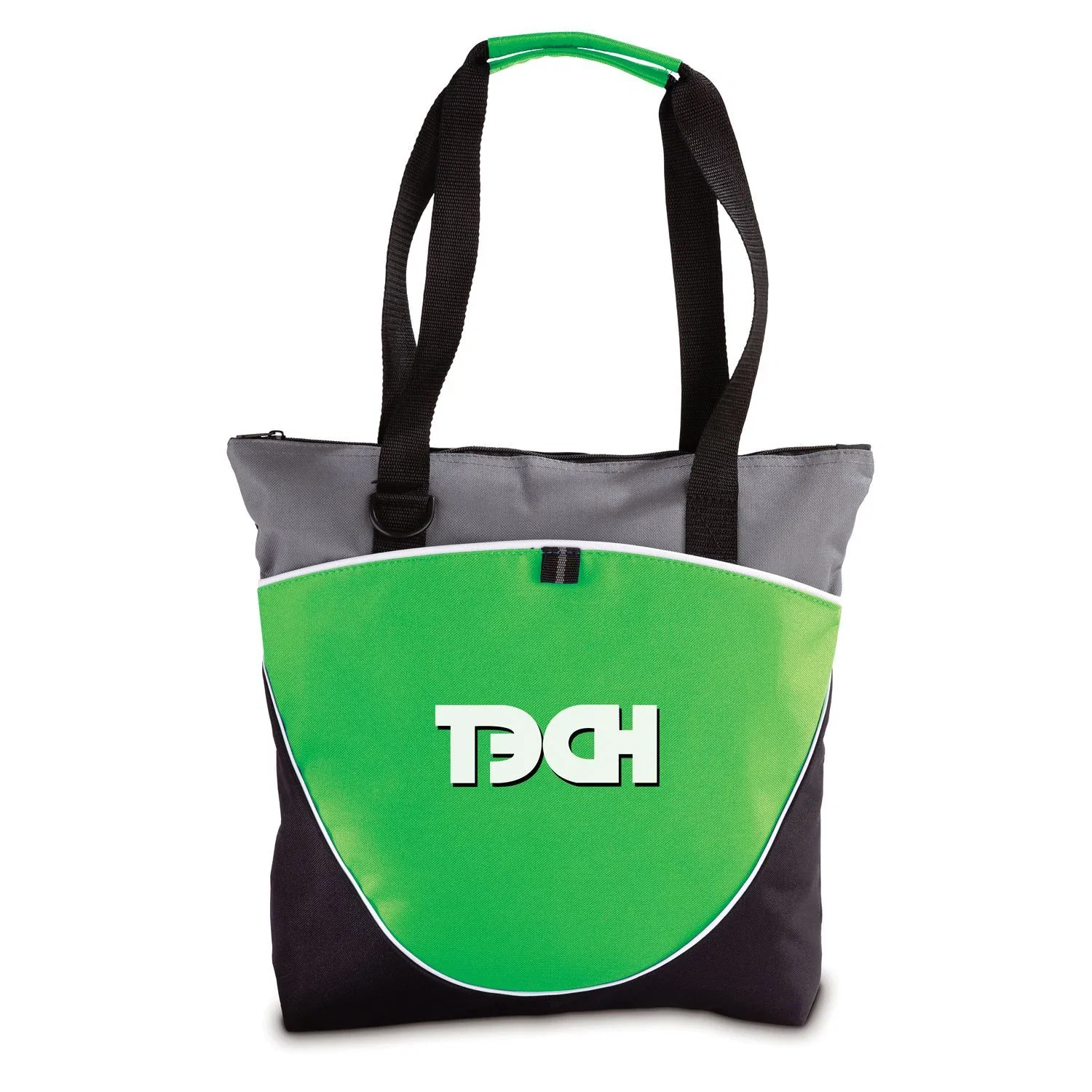 Logo The Uptown Tote — Lime Green — view 2