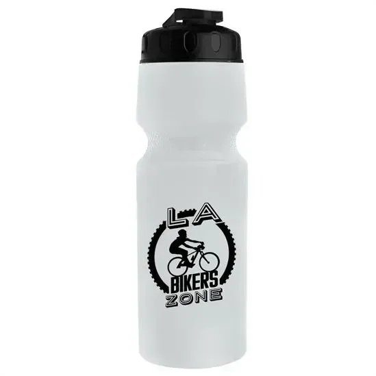 Tour Bike Bottle with Flip-Top Lid (24 oz.) — view 4