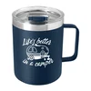 The Viking Collection® Stainless Steel Camp Mug - 14 oz. in Navy