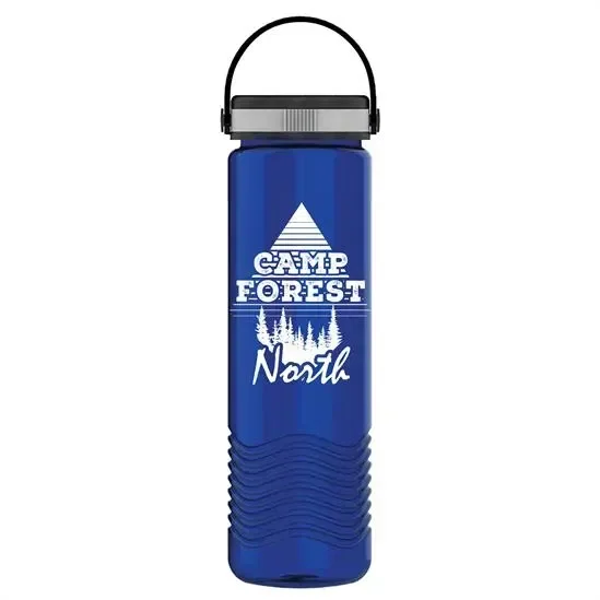 Wave Tritan® Bottle with Grip Lid (24 oz.) — view 2