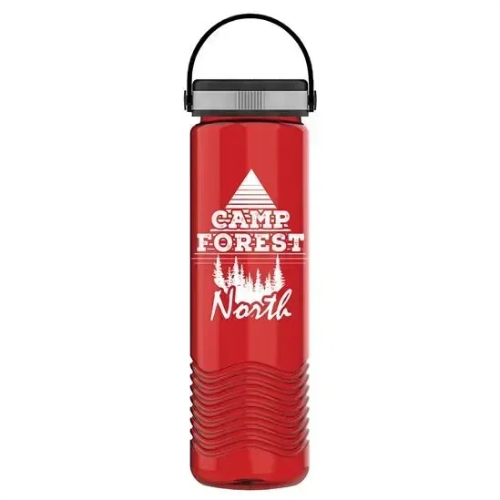 Wave Tritan® Bottle with Grip Lid (24 oz.) — view 3