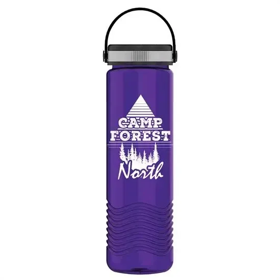Wave Tritan® Bottle with Grip Lid (24 oz.) — view 6