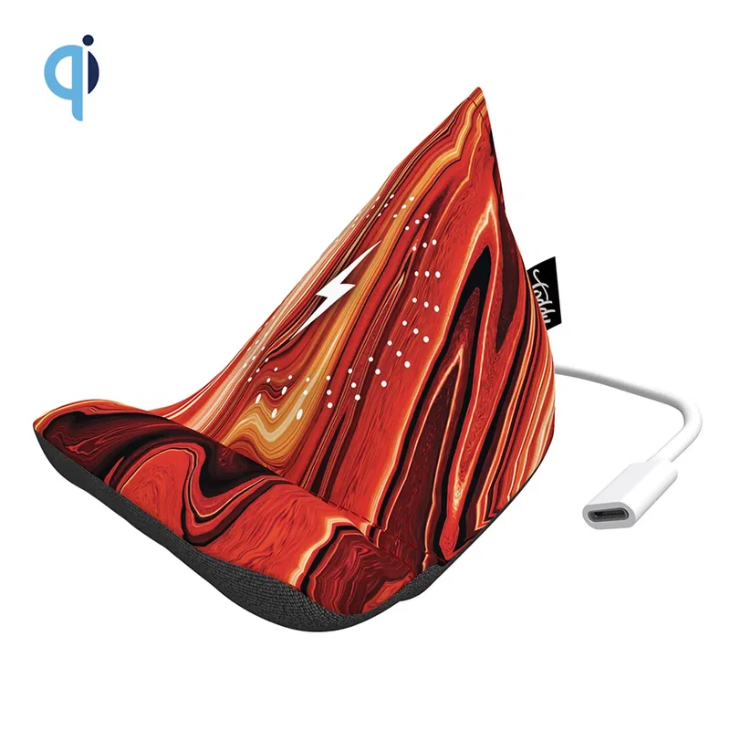 The Wedge™ Mobile Device Stand with Built-in Wireless Charger — view 6