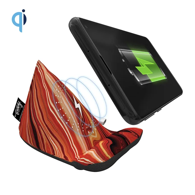 The Wedge™ Mobile Device Stand with Built-in Wireless Charger — view 7