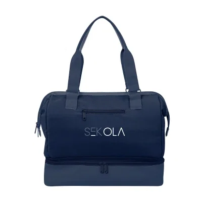Convertible laptop bag with a removable drop bottom section