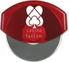 Product Name: Custom Pizza Cutter (World's Best Gourmet Pizza Cutter®) in Translucent Red