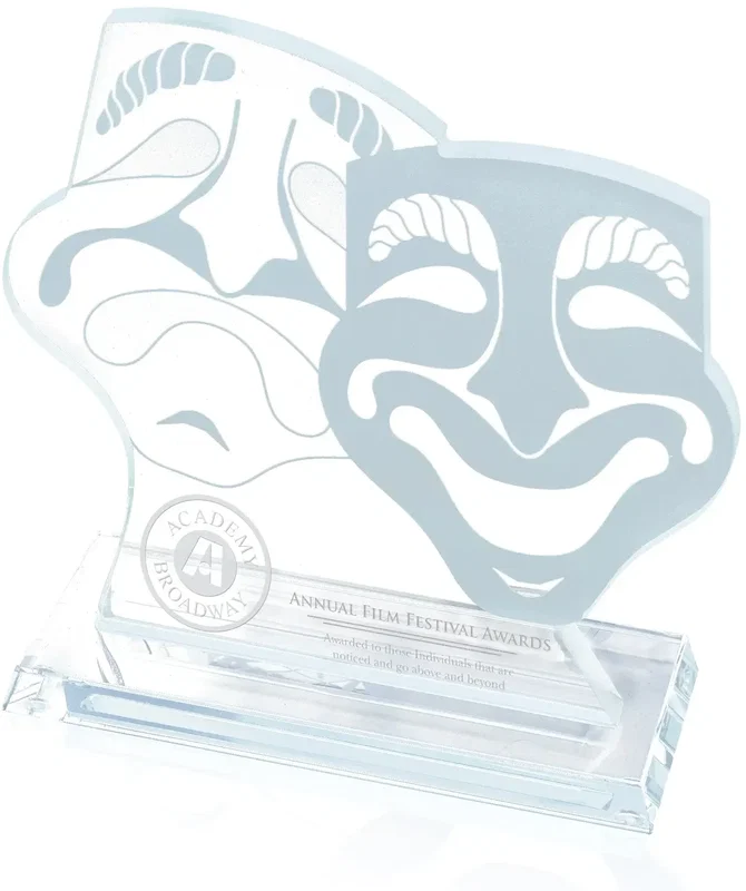 Custom Theatre Mask Starfire Award — view 1