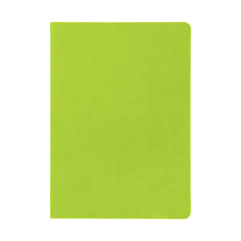 Three-quarter angle of the closed notebook