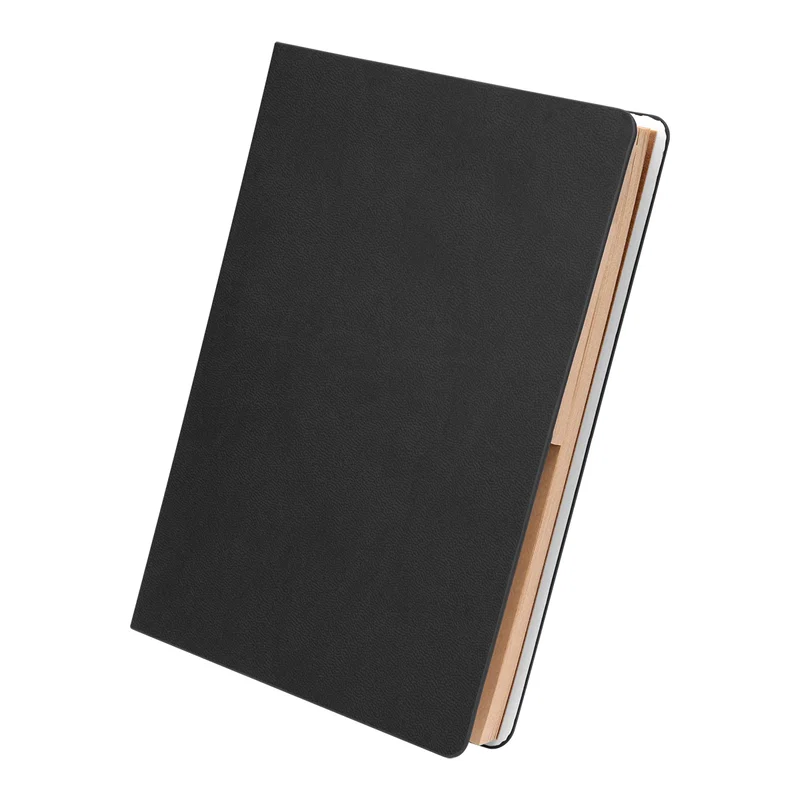 Full front view with room for a logo on the notebook
