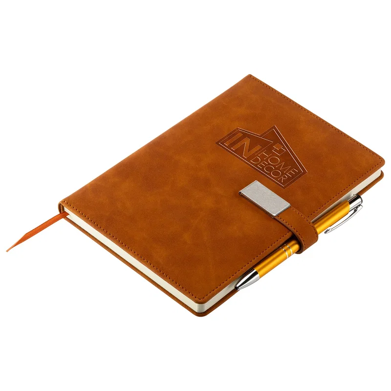 Back view of the branded Thesis Hardcover Journal