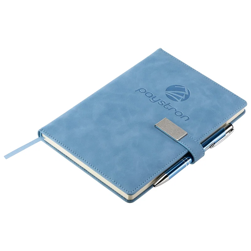 Angled view of the custom Thesis Hardcover Journal