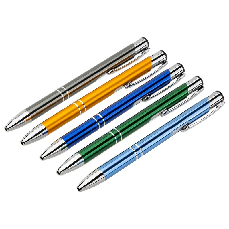 Close-up of the pen included with the Thesis Hardcover Journal