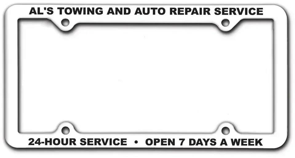 Thin Panel License Plate Frames — view 3