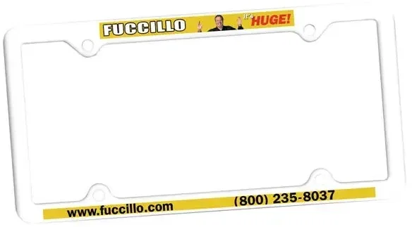 Thin Panel License Plate Frames — view 6