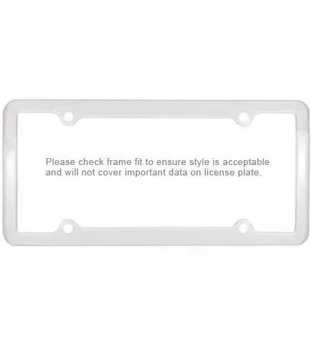 Thin Panel License Plate Frames — view 7