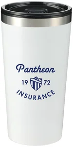 Thor 16 oz Fine-Grit Tumbler with Straw and Plastic Liner