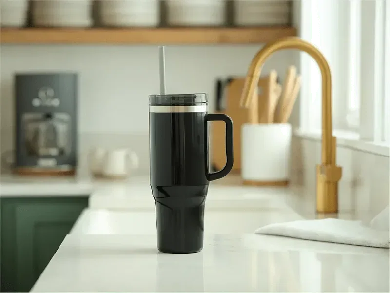 Thor 40 oz Eco-Friendly Straw Tumbler — view 13