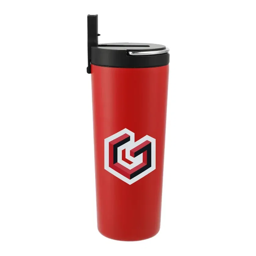 Thor Copper Insulated Tumbler 24oz Flip Straw Lid — view 10